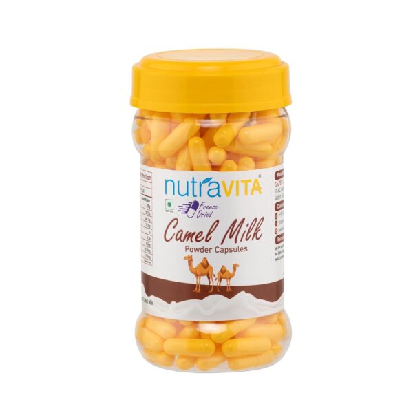 Camel Milk Powder Capsules 500 mg