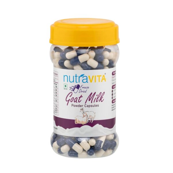 Goat Milk Powder Capsules 500 mg