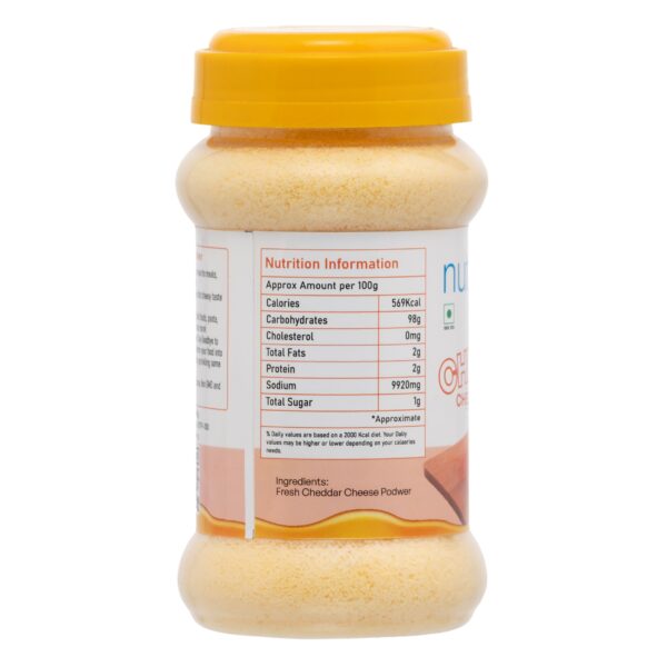 Freeze Dried Vegan Cheddar Cheese Powder-100g - Image 2