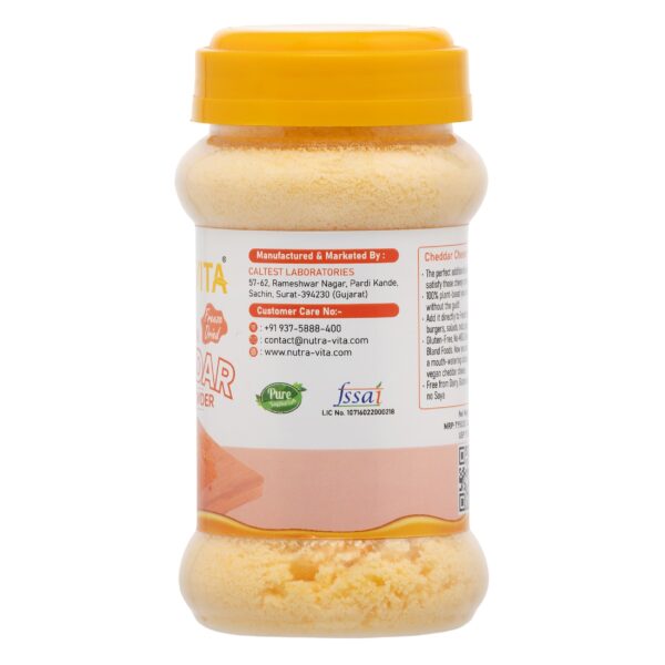 Freeze Dried Vegan Cheddar Cheese Powder-100g - Image 5